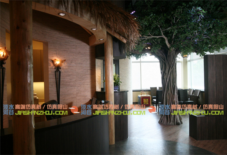 室內(nèi)假樹(shù)造型裝飾