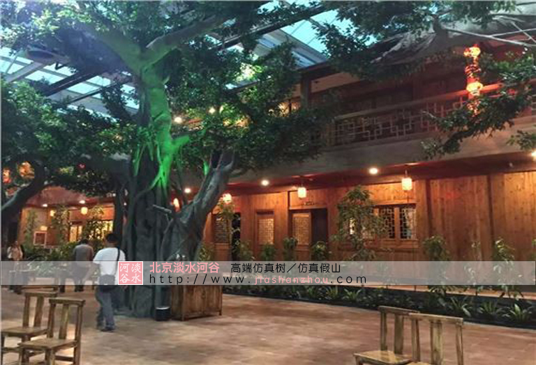 室內(nèi)假樹(shù)造型裝飾