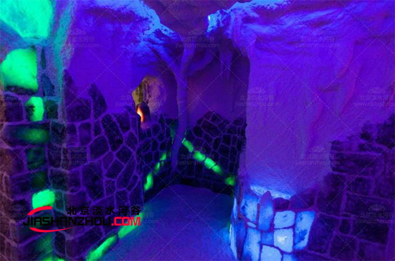 仿真山洞鹽療房