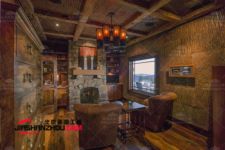 仿真樹(shù)皮酒店