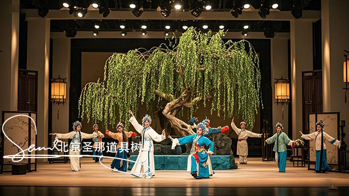 玻璃鋼舞臺道具樹