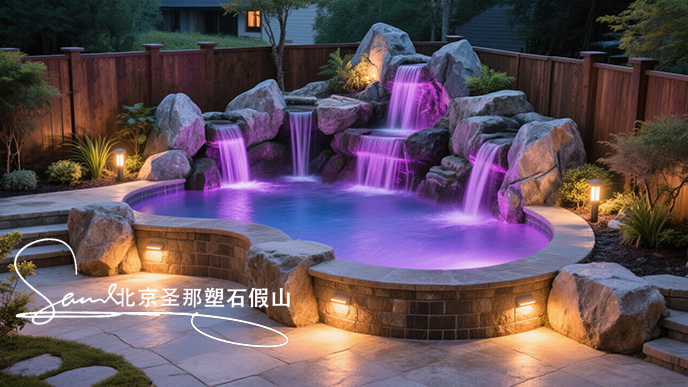 塑石假山施工.jpeg 塑石假山施工