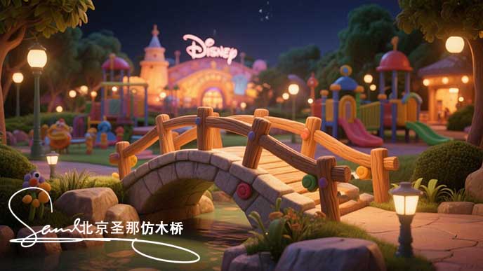 水泥仿木橋.jpeg 水泥仿木橋