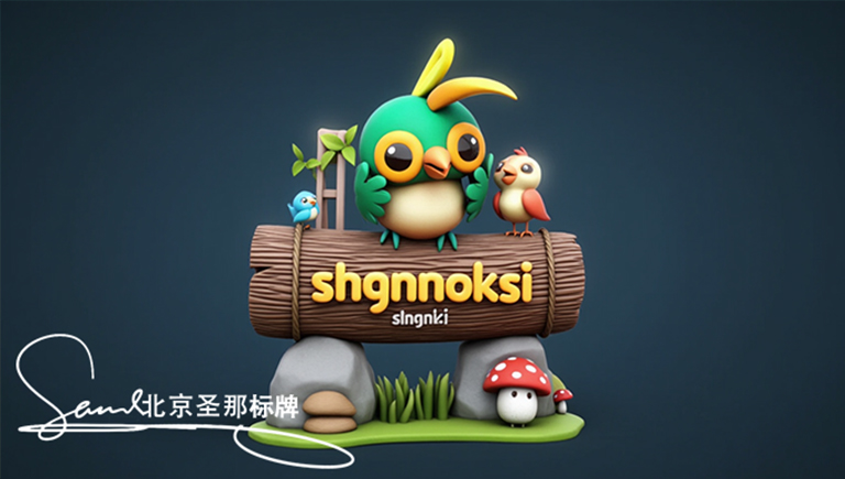 水泥仿木標(biāo)識(shí)牌