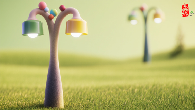 水泥仿木燈桿.jpg 水泥仿木燈桿