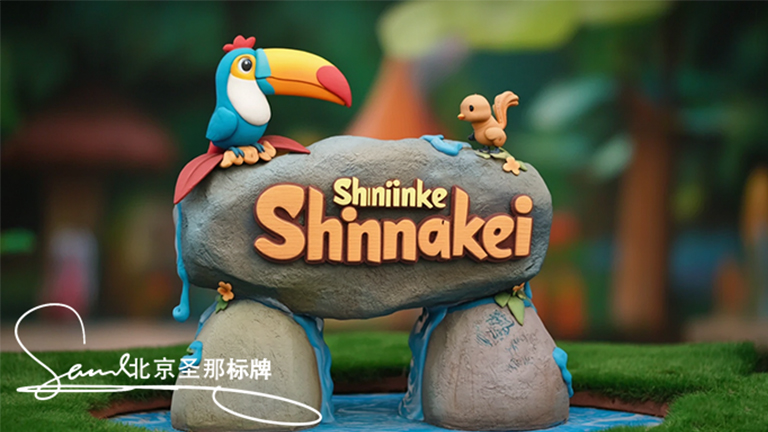 水泥仿木標(biāo)識牌