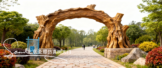 生態(tài)園大門