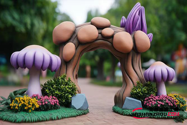 仿真樹(shù)大門(mén)