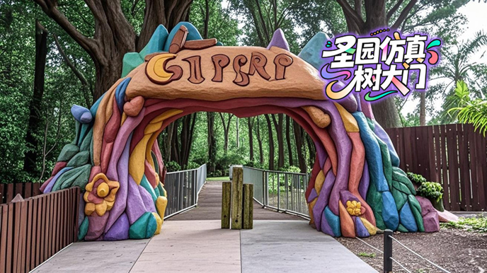 仿真樹大門.jpeg 仿真樹大門