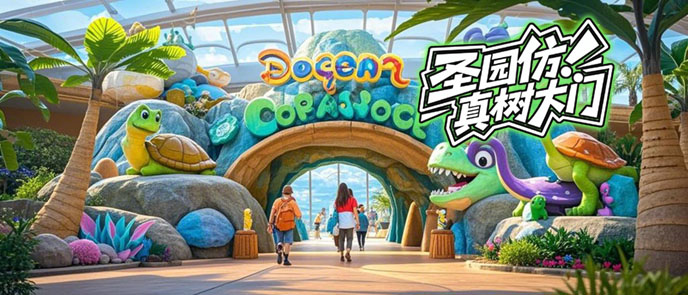 仿真樹(shù)大門(mén)