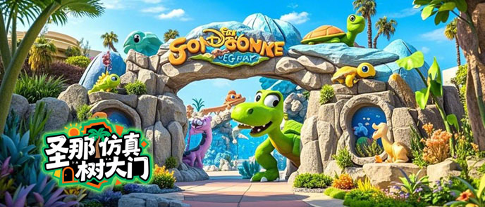 仿真樹(shù)大門(mén)